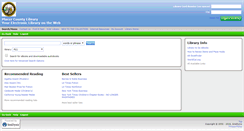 Desktop Screenshot of apcl.sirsi.net