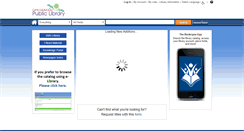 Desktop Screenshot of cg.ent.sirsi.net